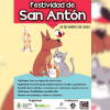 Cartel de actos de San Antón