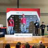 Pódium 2ª fase de la Audi Quattro Cup. Carlos Gómez (3º) y Alejandro Sánchez (4º)
