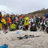 Foto del equipo del Club de esquí La Covatilla en Alto Campoo