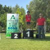 Podio Carlos Sánchez Castellano ganador U15 Alpino en Línea
