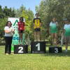 Clara Rodríguez Rey podio segundo lugar U13 Alpino en Línea