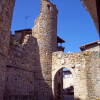 Vista parcial del castillo