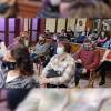 Comerciantes bejaranos en el salón de plenos del Ayuntamiento de Béjar