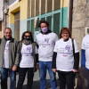 Participantes en la marcha Caminando por la igualdad, Béjar