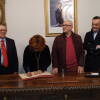 Concurso Literario del Casino Obrero de Béjar, firma en el libro de honor