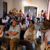Asistentes conferencia sobre arqueología en El Bosque