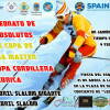 Cartel Campeonato CyL Absolutos en la estación de esquí Sierra de Béjar - La Covatilla