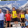 Valeria Sánchez en el Podium de Puigcerdá