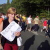 Marcha por la desaparición de María del Carmen Hernández