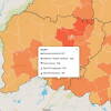 Mapa de la comunidad actualizado conlos datos sobre la desescalada