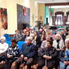 Lectura de poesía en el Casino Obrero de Béjar, junto a Cruz Roja,  en el Día internacional de la poesía