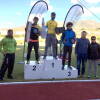 Israel Tapias, Antonio Cerezo y Noe Redondo. Podium Masculino