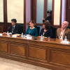 Ediles del PP durante la toma de posesión de Elena Martín Vázquez