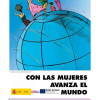 Cartel exposición "Con las mujeres avanza el mundo"