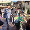 Fiesta de la vendimia en San Martin del Castañar, Pisando la uva