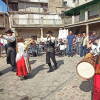 Fiesta de la vendimia en San Martin del Castañar, tamborileros