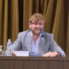 Francisco Javier Rubio, director provincial del Programa de la Experiencia, durante la inauguración en Béjar.