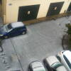 Imagen de las calles cubiertas de granizo