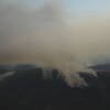 Incendio en la Sierra de Béjar visto desde el aire