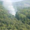 Columna de Humo vista desde Béjar 