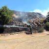 Bomberos de Béjar en el incendio
