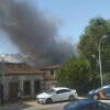 Naves afectadas por el incendio, Béjar