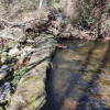 Jornada de limpieza del Río Cuerpo de Hombre de Béjar, agua 