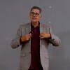 Juan Francisco Blanco durante su  charla en el Casino Obrero
