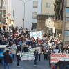 Protestas de la plataforma frente al Hospital de Béjar 
