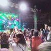 Celebración del Mejillón Rock en la localidad de San Martín del Castañar Actuación de La Regadera
