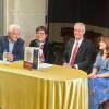 Vista de los ponentes durante la presentación del libro en Béjar