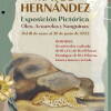 Cartel exposición pictórica de Mateo Hernández