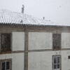 Tejado nevado en Béjar