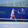 Instante de la final del Open de Tenis de Béjar