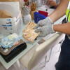 Dinero incautado en la operación policial