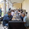 Partidas del X Torneo de Ajedrez Ferias de Béjar en el Claustro del CMC San Francisco