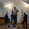 Podium del X Torneo de Ajedrez Ferias de Béjar en el Claustro del CMC San Francisco