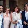 Anabel Alonso junto a 2 concejales y alcalde de Béjar