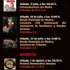 Cartel de la programación del teatro Cervantes de Béjar