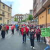 Asistentes a la concetración en defensa de las sanidad de Béjar y comarca