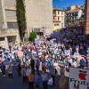 Protesta sanitaria frente al hospital Virgen del Castañar de Béjar