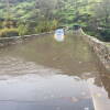 Puente de San Albin inundado