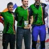 Óscar García Gago, Santiago Perez Hernandez y Oscar Sánchez González en el pódium