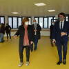 Autoridades en la presentción de las obras en la estación de autobuses de Béjar