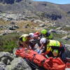 Rescate hombre en Sierra de Béjar