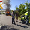 Un momento del rescate efectuado por los agentes de Béjar