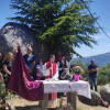 Romería de la Peña de la Cruz misa de campaña