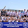 El Atlético Salamanca posa como campeón de Primera División en el Campeonato de Clubes 2025