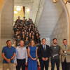 Recepción oficial en el Ayuntamiento de Salamanca al Club Atlético Salamanca por su ascenso