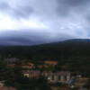 El cielo sobre EL Castañar momentos antes de la eucaristía